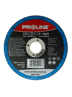 Doorslijpschijf 125mm